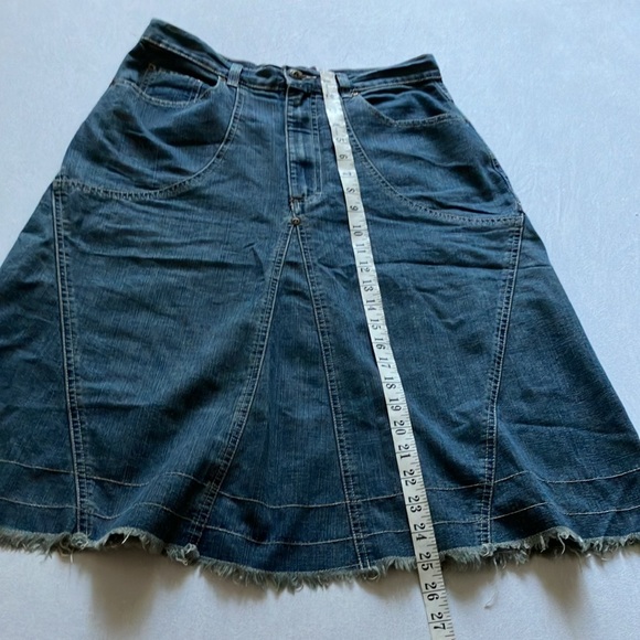 🍄Gloria Vanderbilt Y2K Denim Skirt (10) - Picture 5 of 8